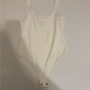 American Eagle Outfitters Ivory Bodysuit